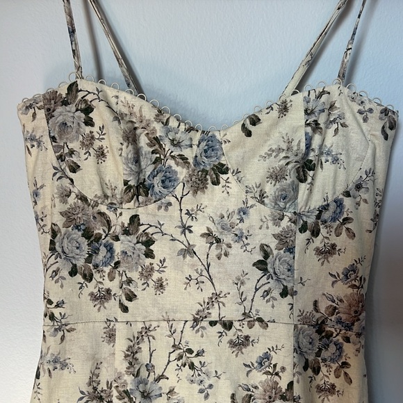 V. Chapman floral dress - Picture 3 of 5
